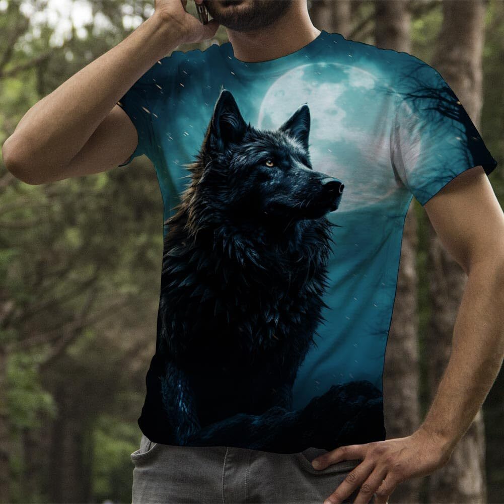 Mens T shirt Men's T-Shirt 3D Printed Novelty Graphics Crewneck Tees tshirt graphic tee Casual tops summer clothes fashion cool