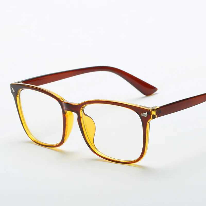 2020 Fashion unisex Square glasses plain glasses full frame glasses for men and women radiation protection Optical glassesX241008