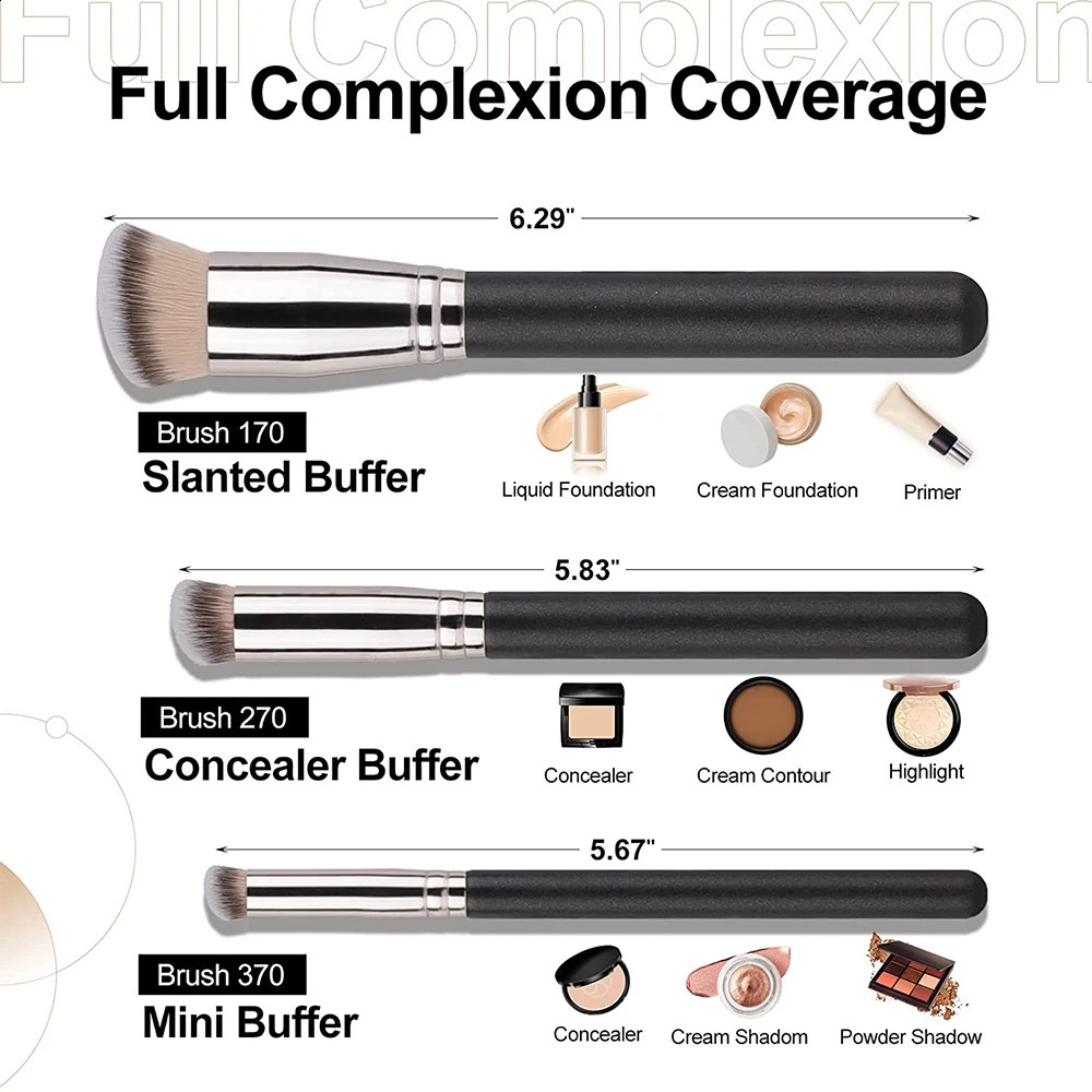 Professional cosmetic brush concealer angle seamless cover cosmetic brush liquid detailed cosmetic brush beauty tools 241008