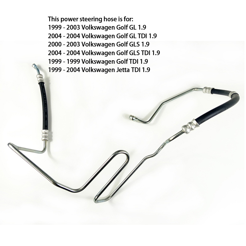 Power Steering Pressure Hose Assembly For VW Golf Jetta 1J0422893CG