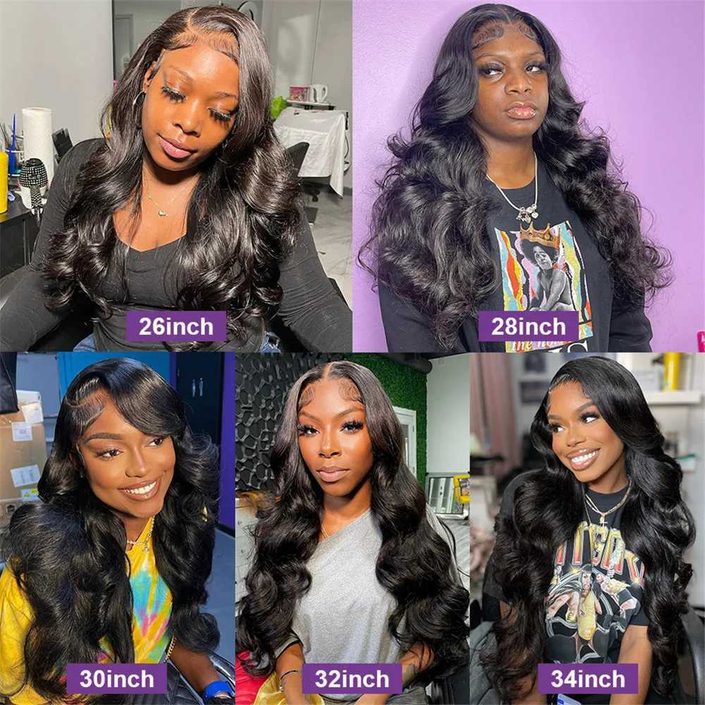 13x6 13x4 Body Wave Human Hair Lace Frontal Wig 4x4 5x5 6x4 Glueless Lace Closure Wigs For Women Pre Plucked Cheap Hair 180%XJ241008
