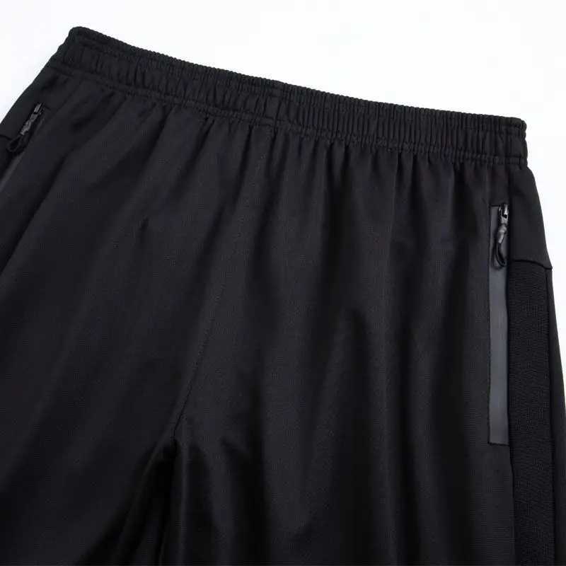Running Pants Men Loose Summer Gym Fitness Training Jogging Pants With Zip Pockets Sport Trousers Bodybuilding SweetpantsX241008