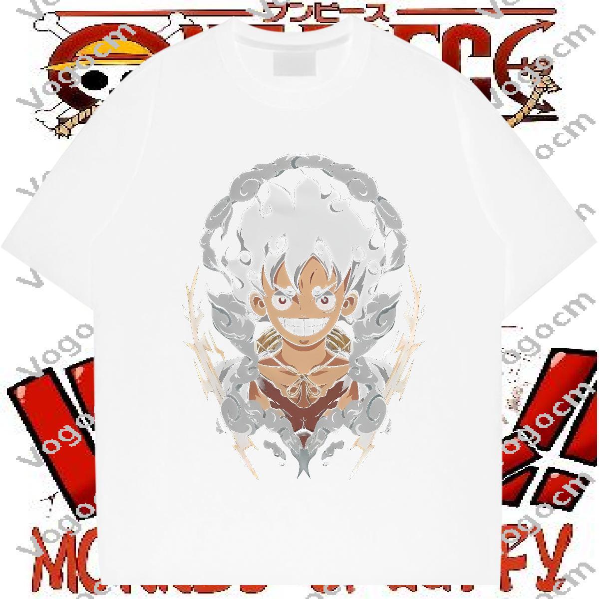 Fashion Design T shirt 230g Pure Cotton DIY Anime Tshirts Street Wear Breathable Cool Clothings