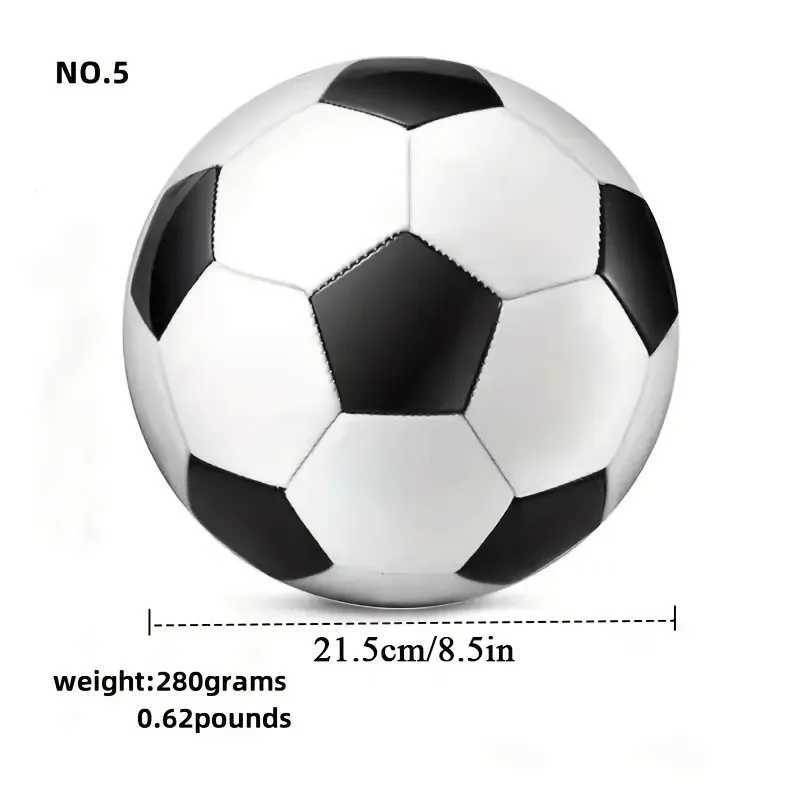 1 size 5 soccer ball a durable soccer ball for outdoor training and entertainment used for kicking in yards parks and beachesW241008