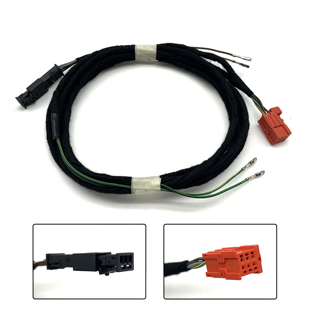 Hill Hold / Auto Hold Switch And Wire For Audi Q5 FY White backlight button LHD 80B 927 143 143 A 80B927143