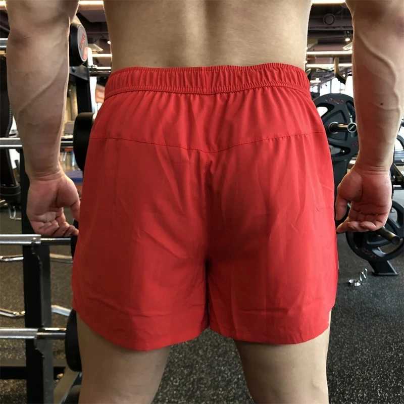 2023 Mens Running Shorts for Sports Slow Running Fitness Breathable Mesh Shorts for Training Fast Drying Mens Fitness ShortsW240713