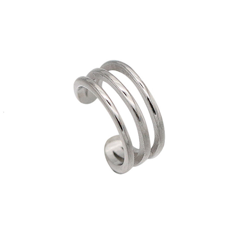 Sier plated clips for women without holes, high-end feeg, clips, studs, bone small earrings, ear rings, simple design