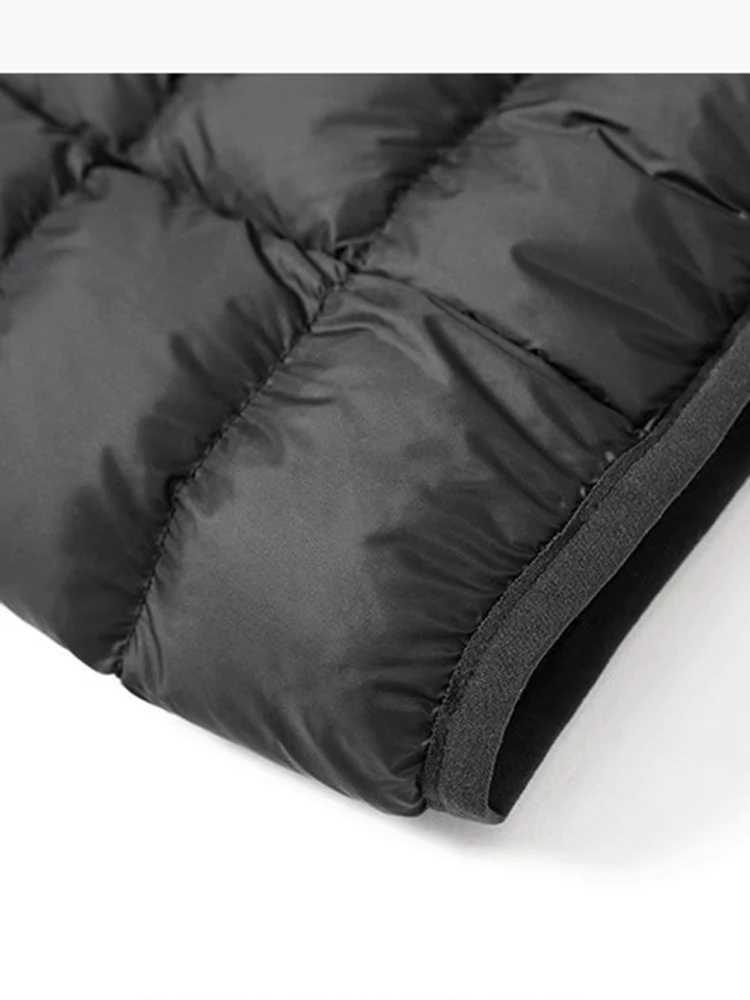 Mens thin puffer jacket Spring and Autumn Down Coat hooded cheap jacketXJ241008