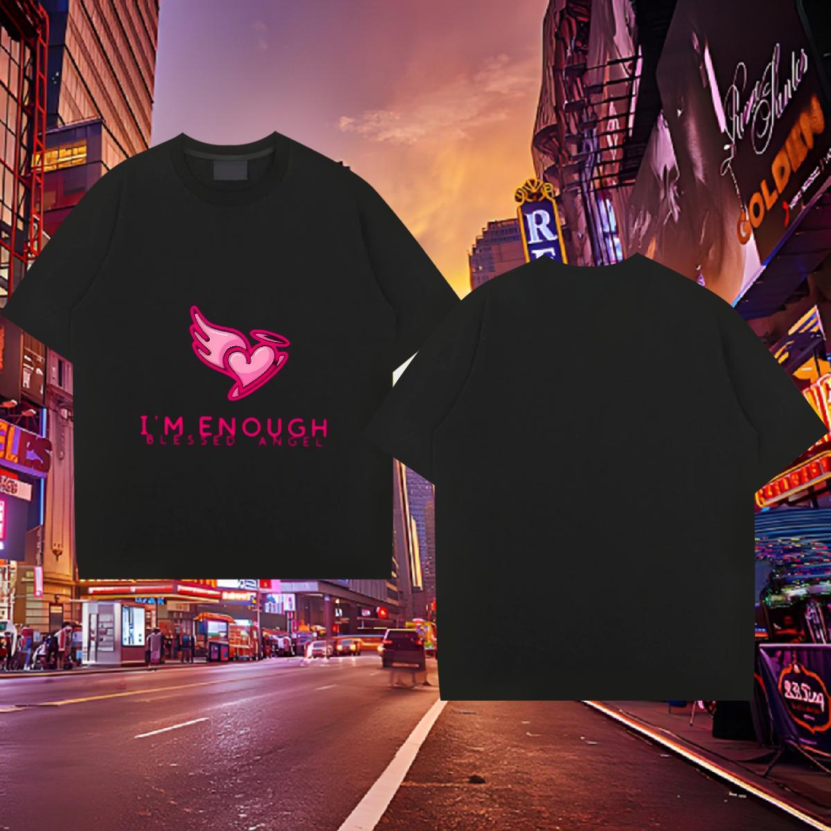 Designer Fashion Mens T Shirts 230g 100% Cotton Custom Big Size Men Tshirts Daily Outfit Breathable Short Sleeve Loose Tees Shirts