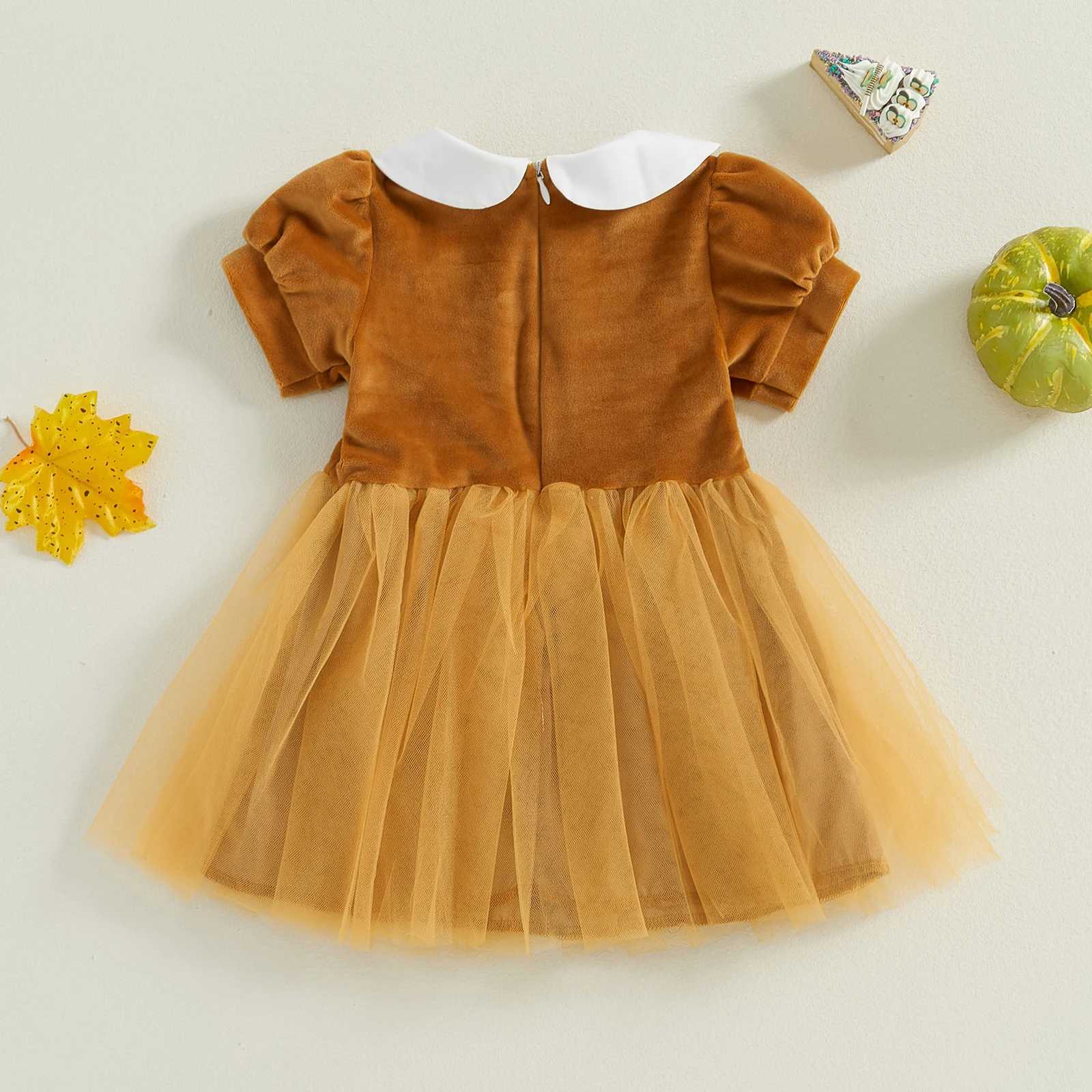 Ma baby 0-4Y Christmas newborn and childrens baby clothing home clothing gingerbread chiffon dress jumpsuit Christmas clothing W241008