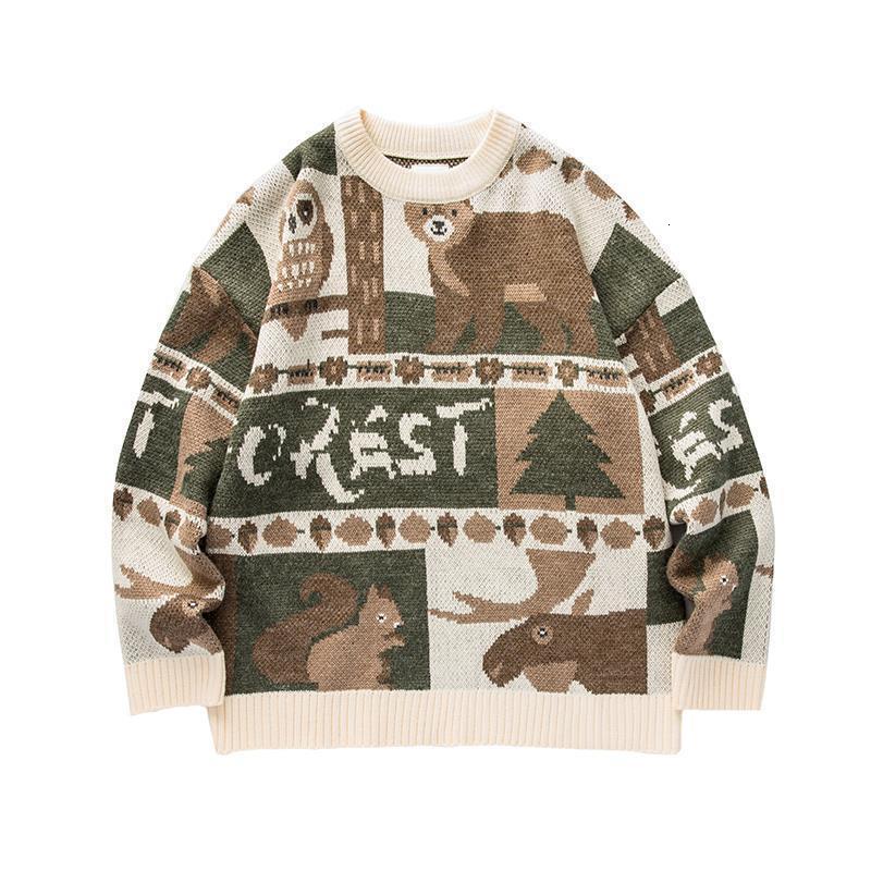 Sweater 2024 Winter New Designer Round Neck Loose Casual Korean Edition Fashion Personality Versatile Knitted Sweater Top