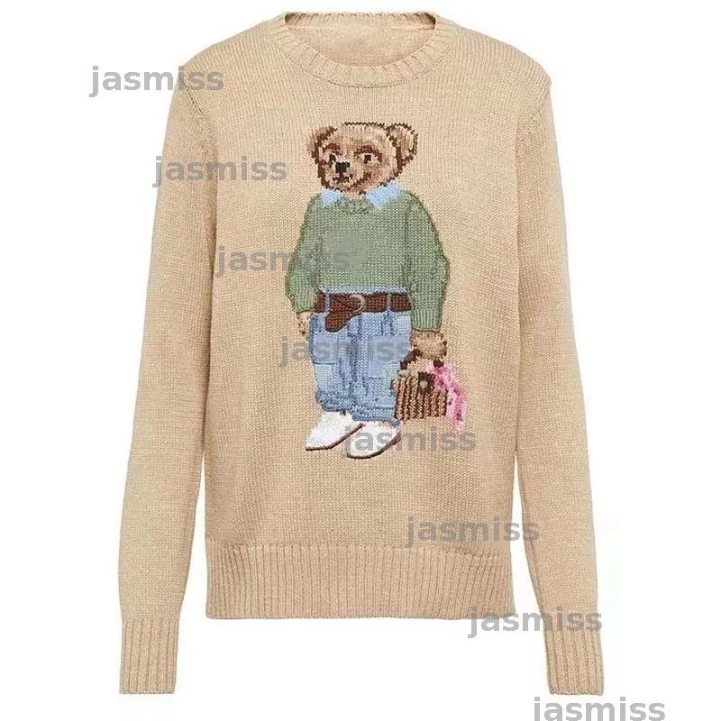 Womens Sweaters 2024 Polo Luxury Sweater For Woman Autumn Winter Soft Basic Ladies Pullover Cotton Bear Fashion Tee -15 Lady Knitted Hoodie Tops DZG2410086