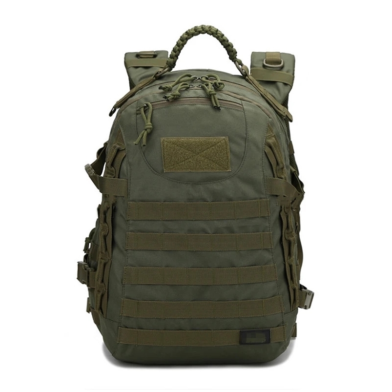 Mens Military Tactical Backpack Outdoor Waterproof Camping Hunting Hiking Sports Bag Soft Back Large Capacity Military Molle Rucksack 241008