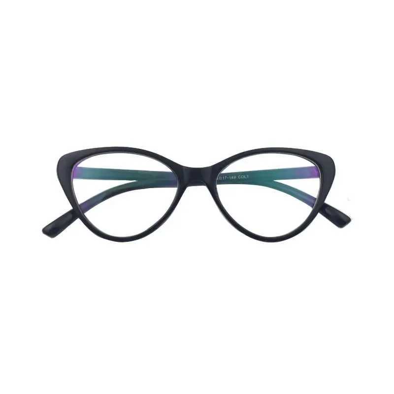 New Fashion Unisex Cat Eye Plain Glasses for Women Pc Frame Glasses for Party Eyeglasses Female Decorative Spectacles GlassesX241008