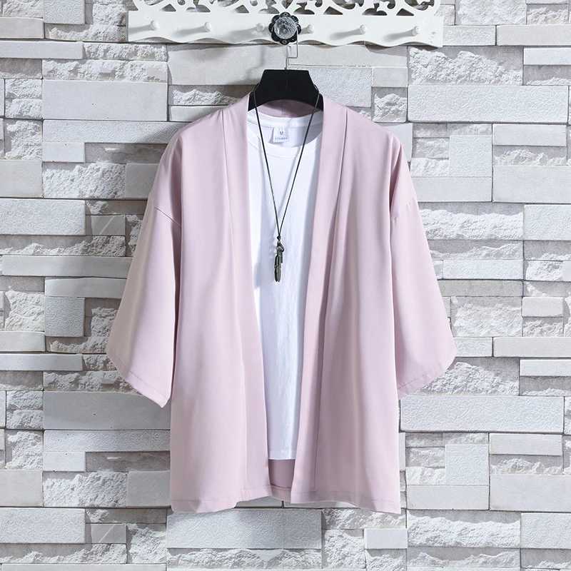 Chinese style mens cardigan wool sweater loose and casual fashionable street style high-quality and top-notch Chinese retro Tang style mens ice silk s