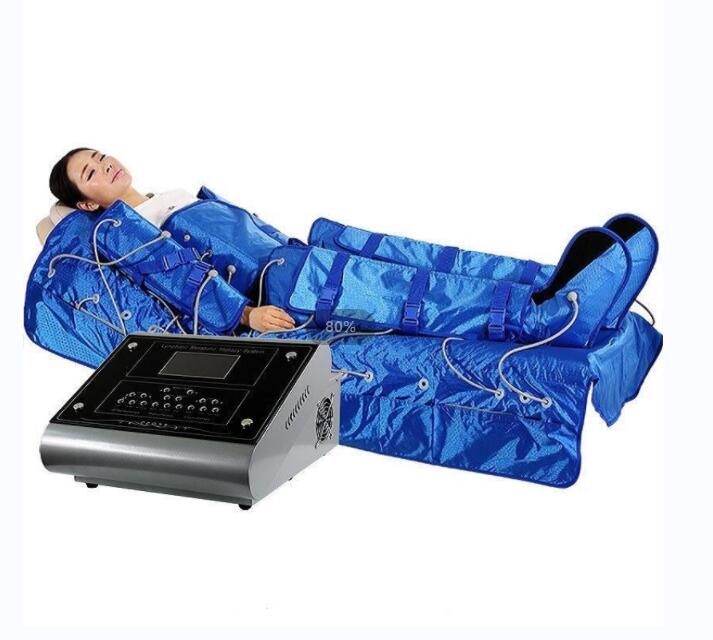 pressure pressotherapy slimming machine far infrared 3 in 1 electronic muscle stimulator air detox slim lymph drainage device