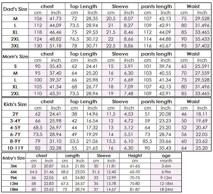 Short sleeved Christmas Pajamas Family Matching Set Flat Father Mother and Child Christmas Pajamas Mom and Me Pj Clothes W241008