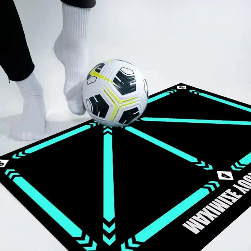 90cm Football Training Mat Durable Anti slip Foldable Dribble for Children and Adults Indoor Equipment 241008