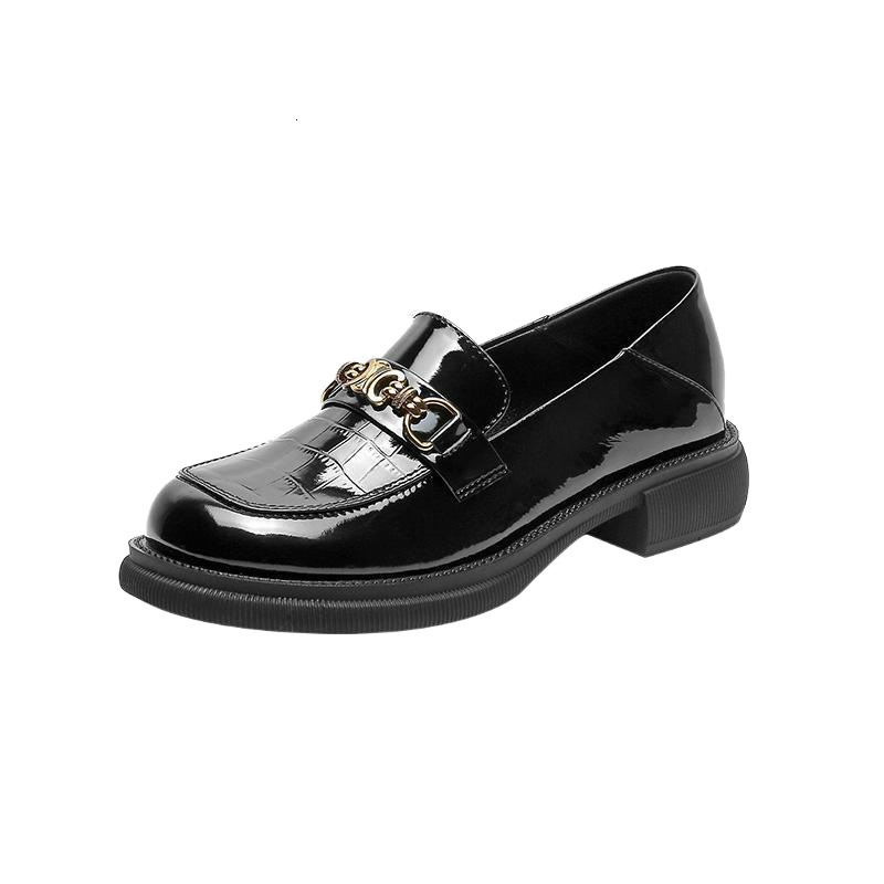Soft leather small leather shoes, women's British style 2024 new Le Fu shoes, single shoe, one foot, spring and summer trendy shoes, JK leather s