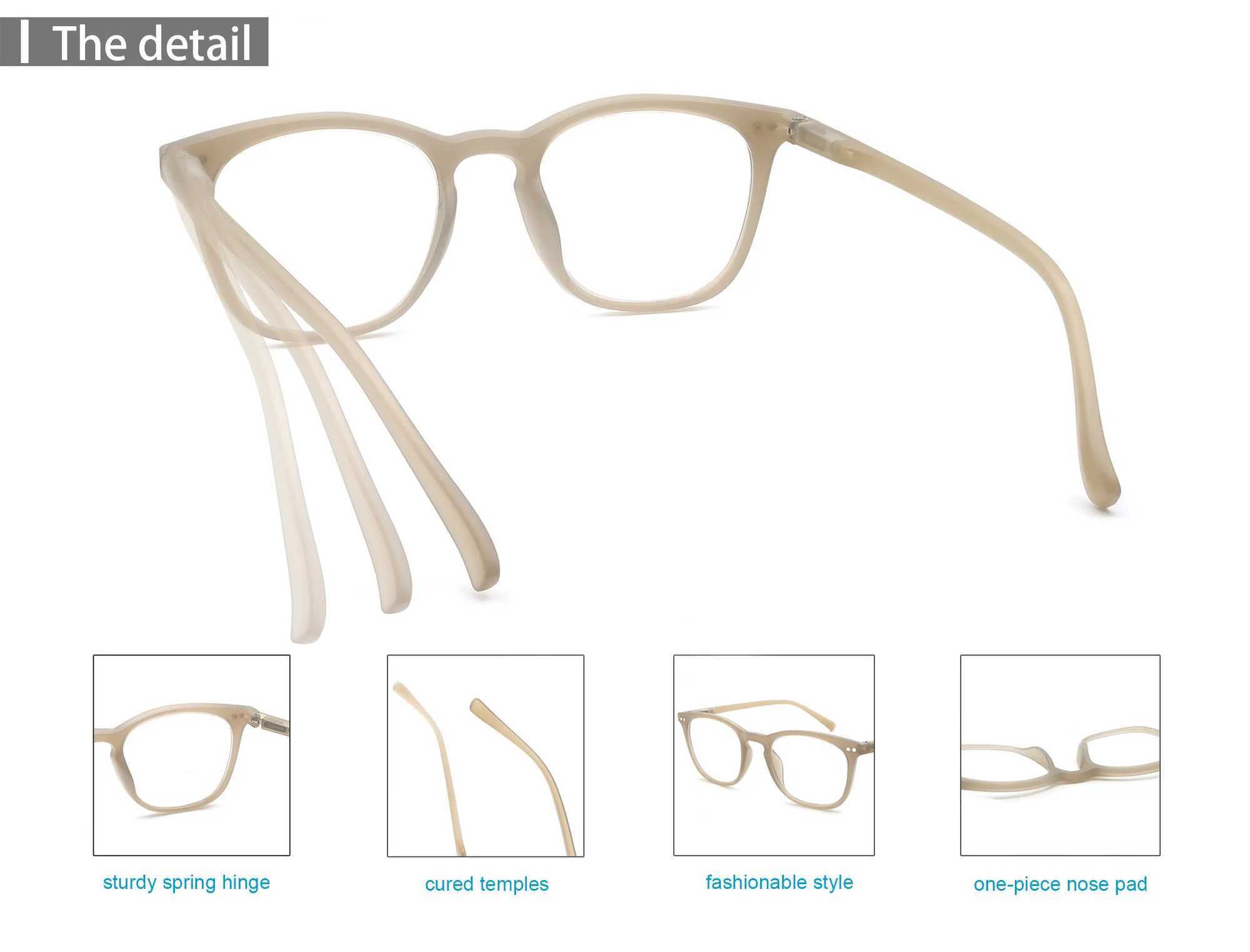 Classics Round Frame Fruit Hard Candy Style Color Reading Glasses For Men And Women Are Comfortable Light And Fashionable ReaderX241008