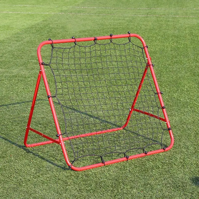 Football rebound net 3937x3937 inches equipped with 20 ropes football receiving tool for school use 241008