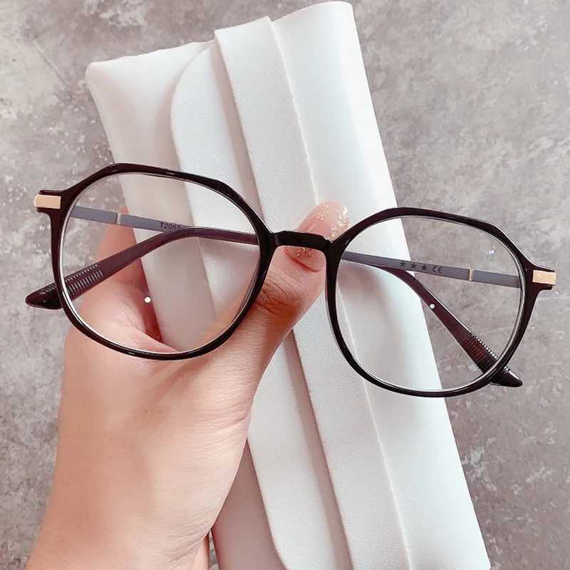 Unisex Anti-Stress Decorative Blue Light Blocking Filter Computer Glasses Men Women Frame Eyeglasses Clear SpectaclesX241008