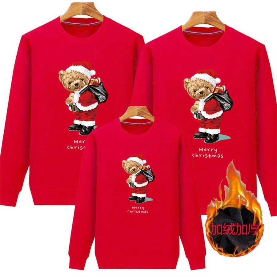 Family Christmas sweaters cute deer print jerseys Navidad family pajamas Christmas couple outfits baby family matching outfits W241008