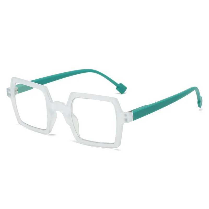 2024 Trending New Sqaure Reading Glasses Frame Women Men Computer Eyeglasses Unisex Retro Presbyopia Eyewear 0+1.0+1.5+4.0X241008