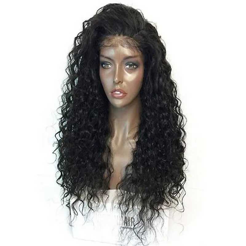 African Small Curly Explosive Head Lace Wigs Womens Hair Manufacturer Wholesale Full Head Cover Fake Wig European StyleXJ241008
