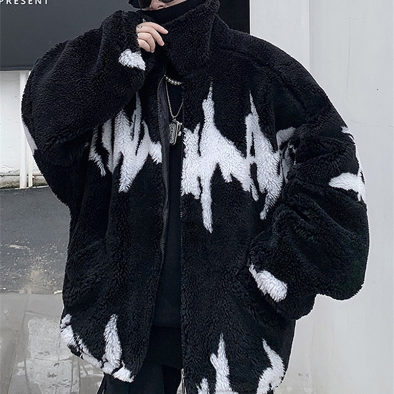 Mauroicardi Winter Ultra fine Warm Fluffy Artificial Fur Jacket Mens Lagrand Long Sleeve Zipper er Clothing 240930