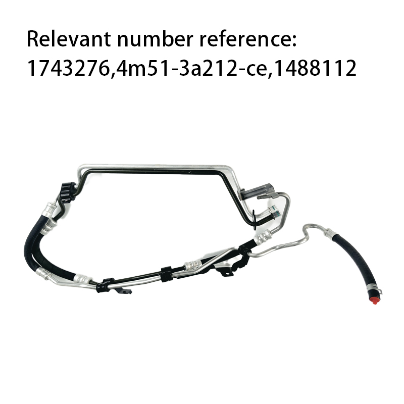 Power Steering Pressure Hose Assembly For FORD FOCUS C-MAX 1743276 1488112 4M51-3A212-CE