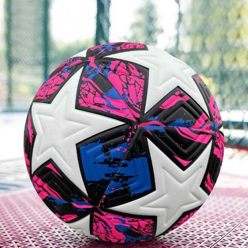 PU adhesive football ball size 4 size 5 indoor and outdoor training football wear-resistant anti slip youth practice ballW241008