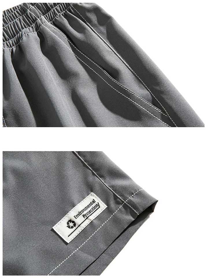 2023 Y2K Summer New Mens Capris Casual Edition Work Clothes Loose Mens 90s Fashion ShortsW240713