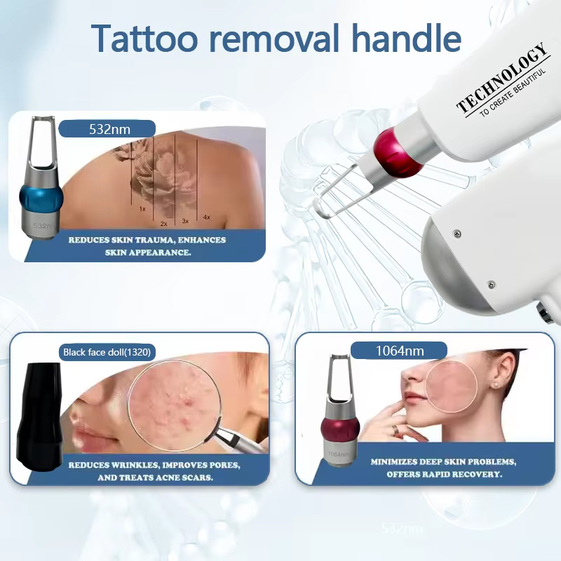 2025 Ice Titanium 808 755 1064 Diode Laser Hair Removal Picosecond Tattoo Removal Skin Brightening OPT Elight 3 Handles Upgrade Laser Beauty Machine
