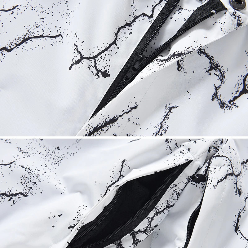 Winter Outdoor Snowboarding Pants Men And Women Warm Snow Pants Winter Warm Thickened Ski Pants White Ski Pants S-XXL 240930