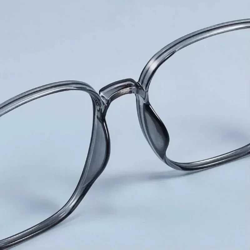Blue Light Blocking Glasses Large Square Frame Computer Game Eye Protection Men Women Classic Anti Blue Light Plain SpectaclesX241008