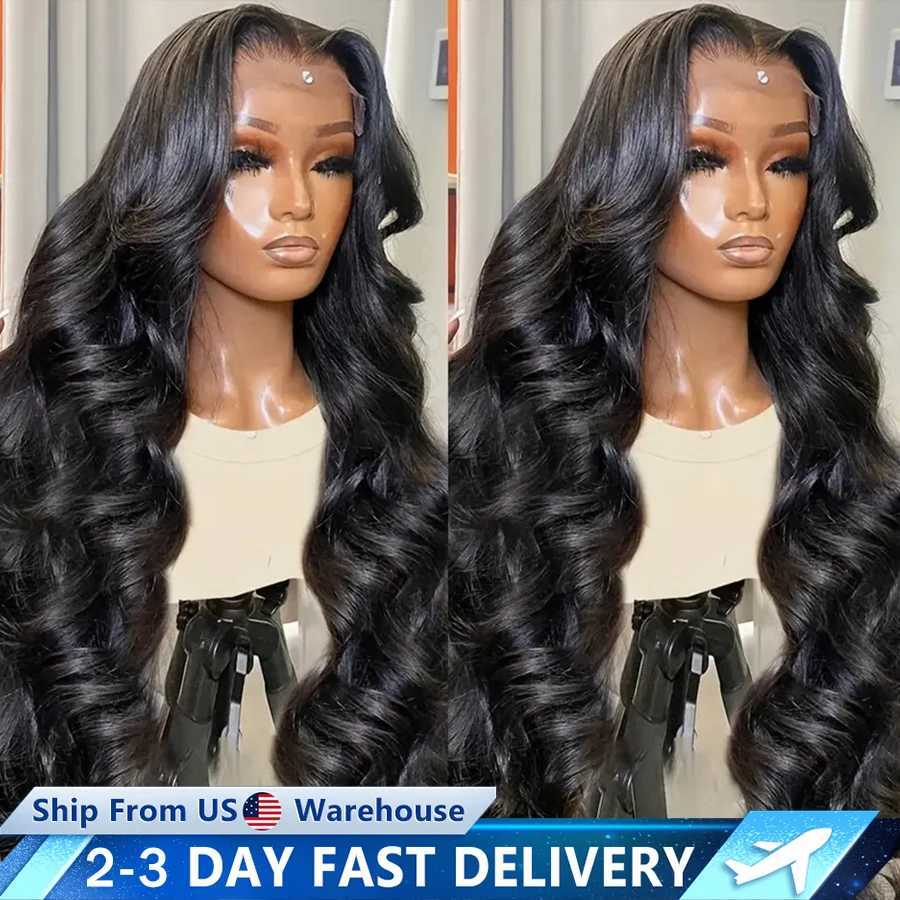 13x4 13x6 Body Wave Glueless Lace Front Wig 34 36In 4x4 6x4 5x5 Lace Closure Wig Cheap Brazilian Human Hair Wigs For Black WomenXJ241008
