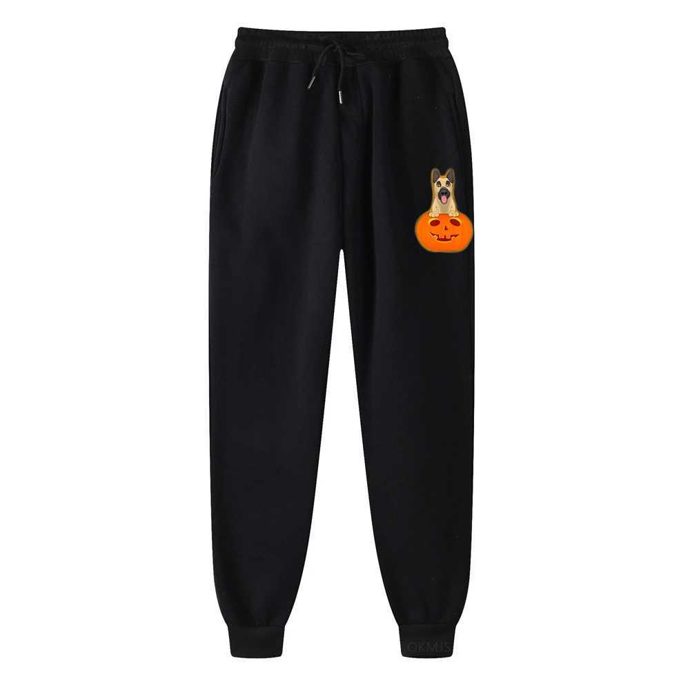 Brand Running Jogging Pants Men Joggers Sweatpants Malinois Halloween Print Gyms Fitness Workout Sporting Clothing TrousersX241008