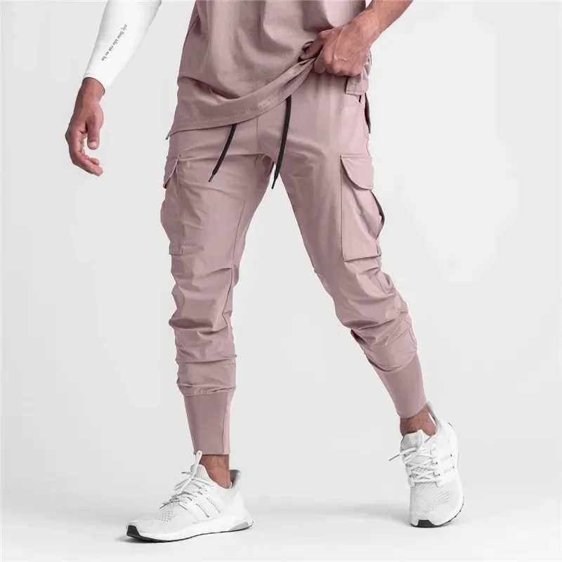 newest Men Sports Pants Fitness Thin Loose Fast Dry Elastic jogging trousers Running outdoor Training Pants Mens sweatpantsX241008