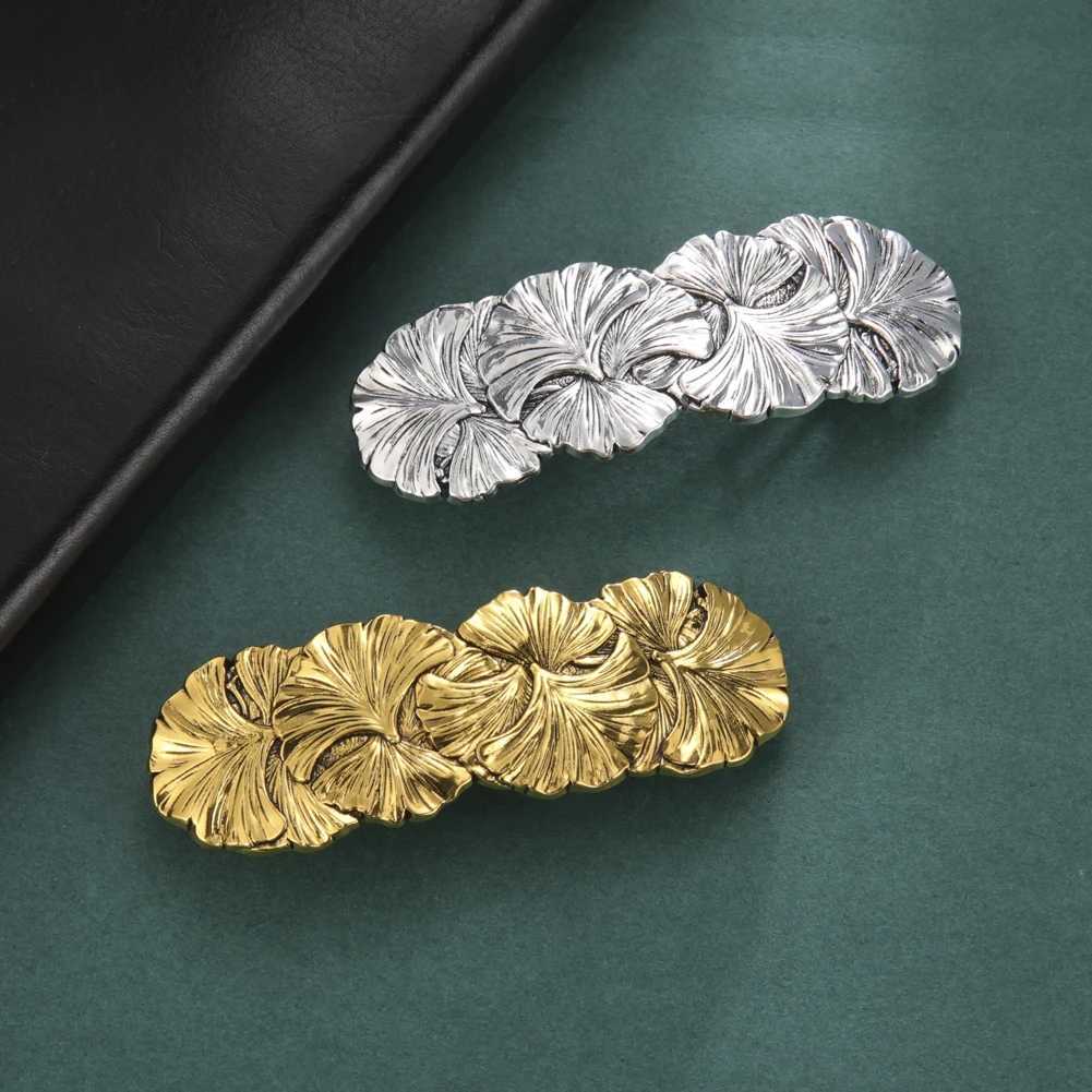 Skyrim Ginkgo Daisy Plant Hair Clip Bridal Headwear Retro Womens Hair Clip Luxury Wedding Hair Accessories W241007