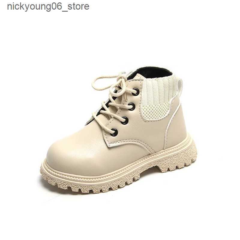 Boots Baby Boots Kids Shoe for Girl Winter Shoe Solid Ankle Boots Baby Girl Shoe Snow Boot Boy Boot Toddler Boot Zapatos Nia Botas L240910