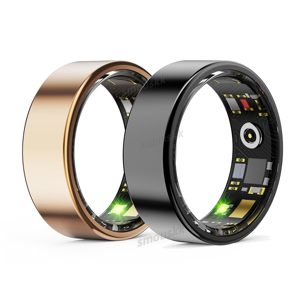 R11m Smart Heart Rate Blood Oxygen Sleep Monitoring Sport Health Bluetooth-Compatible 5.0 Fiess Ring For Android Ios