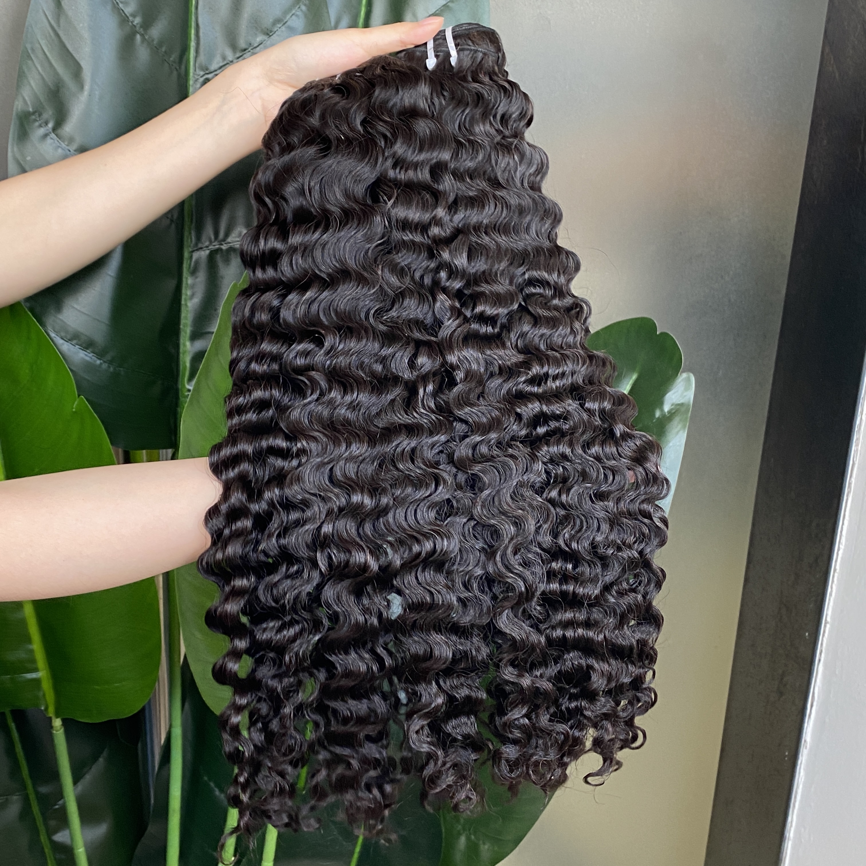 Burmese Curly Bundle Weave 1Pcs 100g 8-34 Inches Natural Color Top Quality Brazilian Peruvian Indian 100% Raw Virgin Human Hair