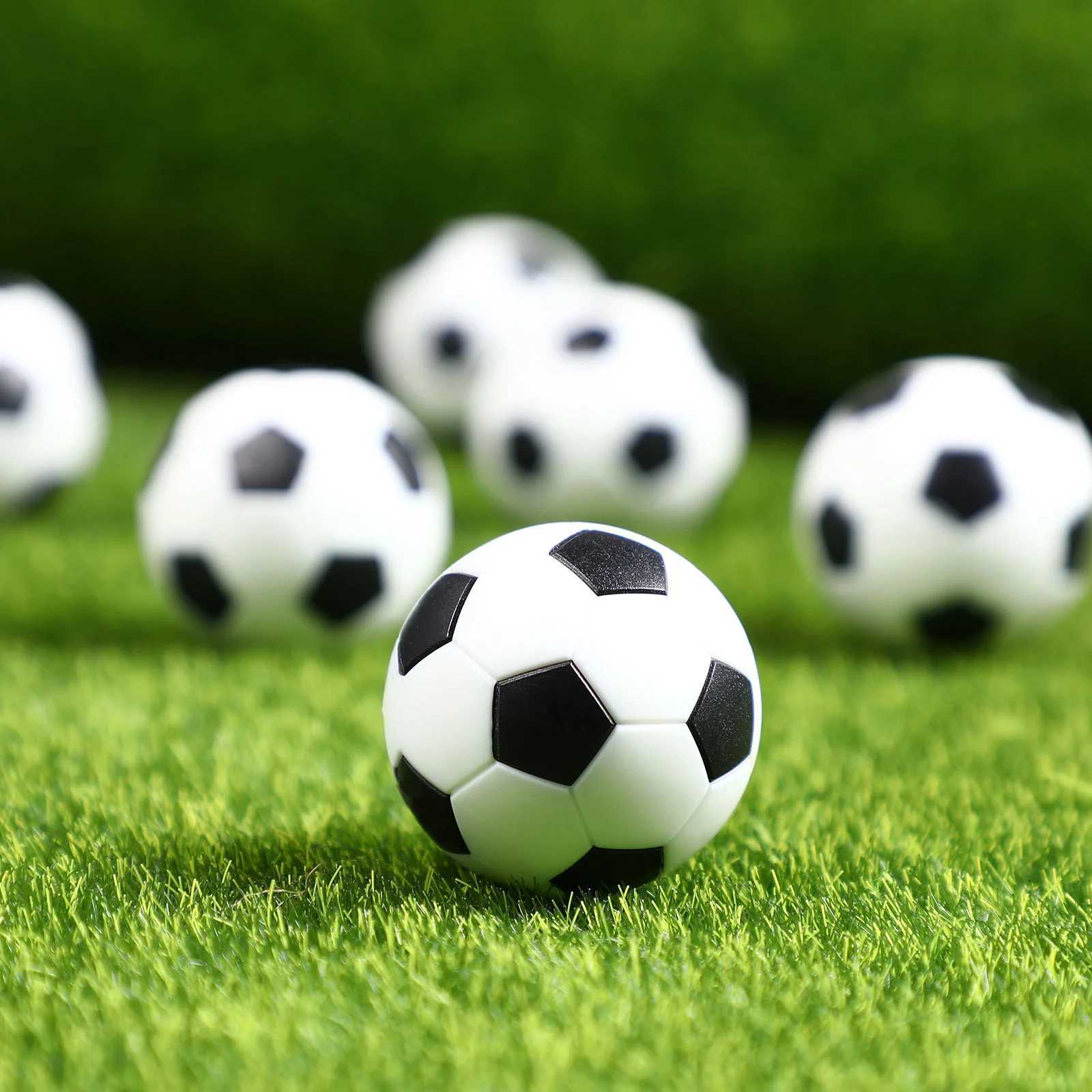 Mini football soccer billiards accessories black and white tags parent-childW241008