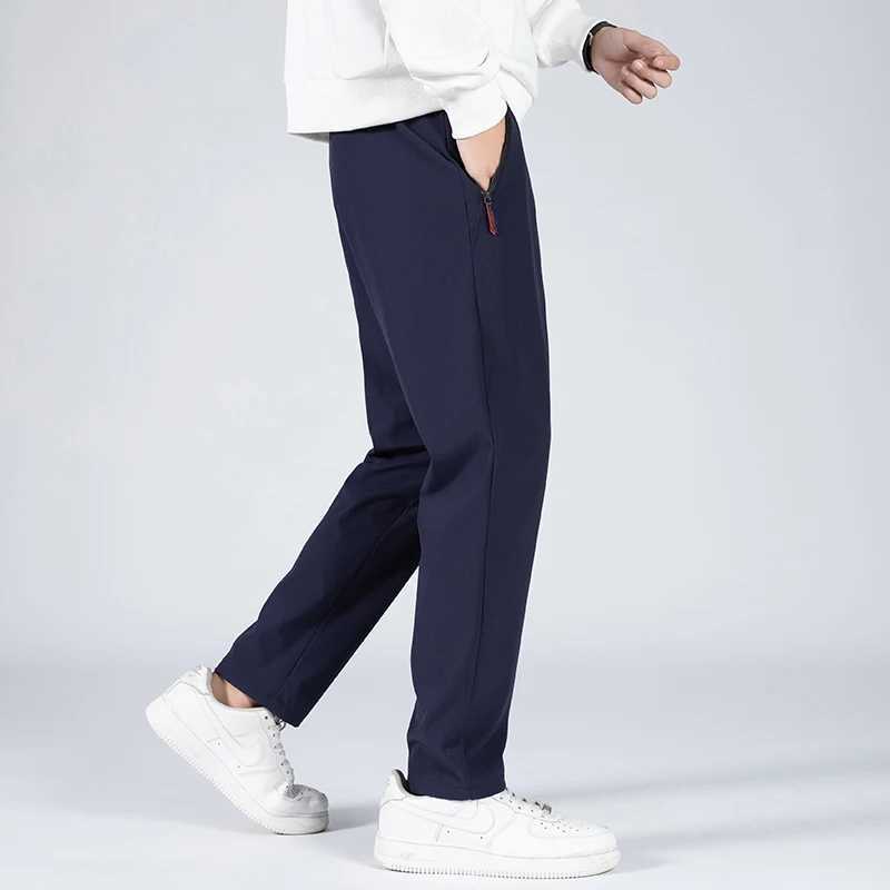 CHRLCK Summer Elastic Men Running Sport Pants Jogging Sweatpants Casual Outdoor Training Gym Fitness TrousersX241008