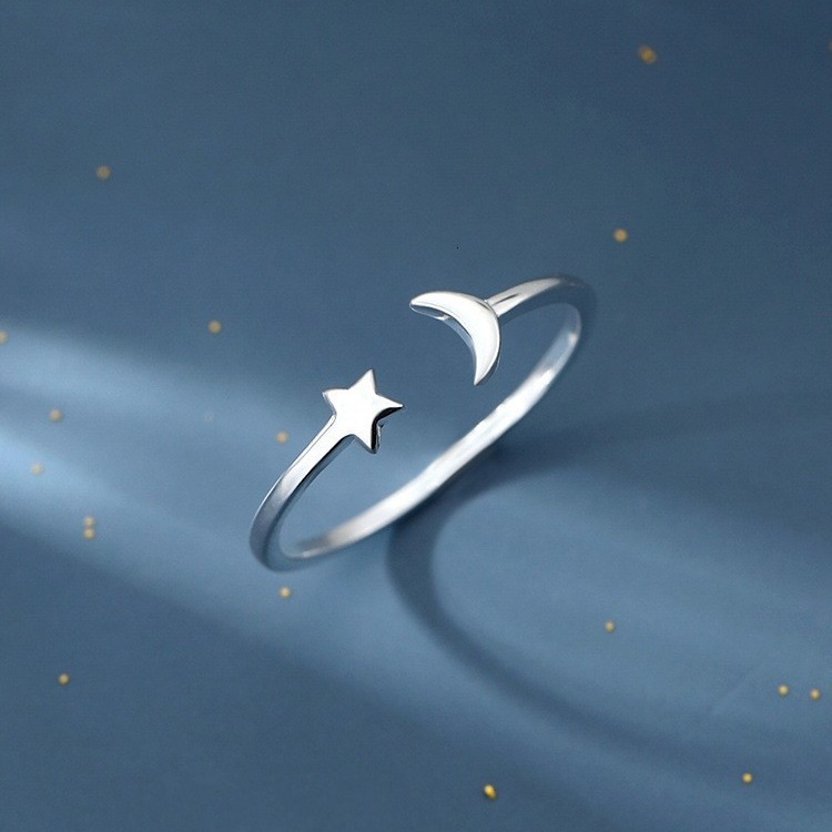 female Xia niche design ring, simple open index finger ring