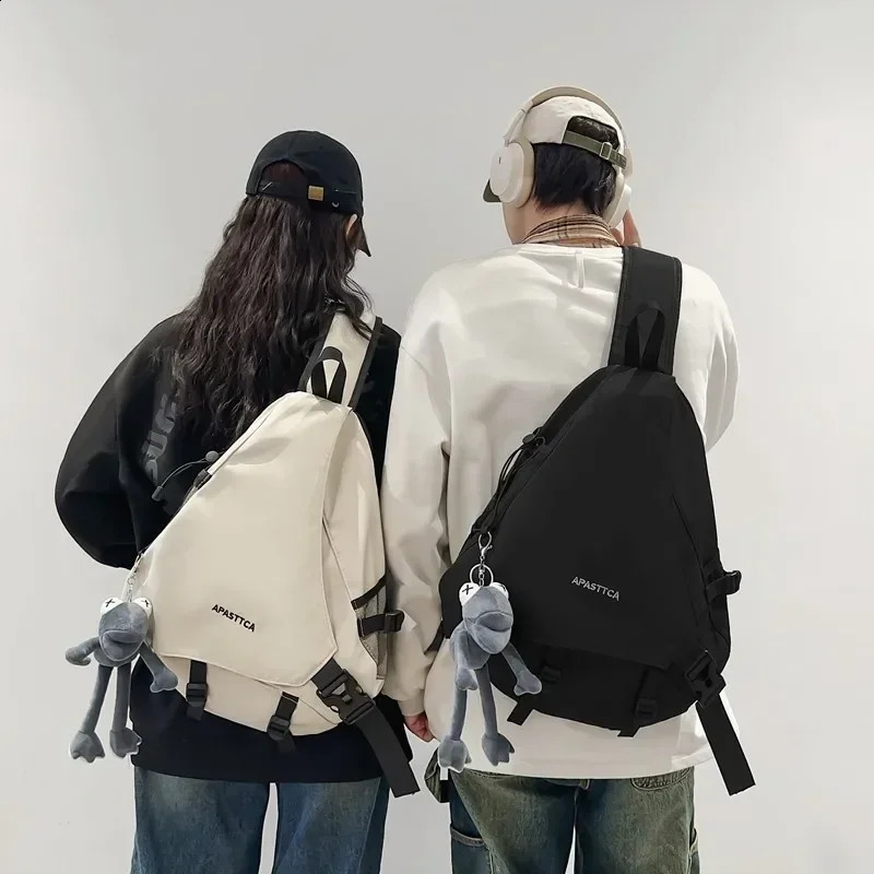 Leisure Nylon Fashion Backpack Zipper Luggage Selling Versatile n Large Capacity Couple Style Basic 241008