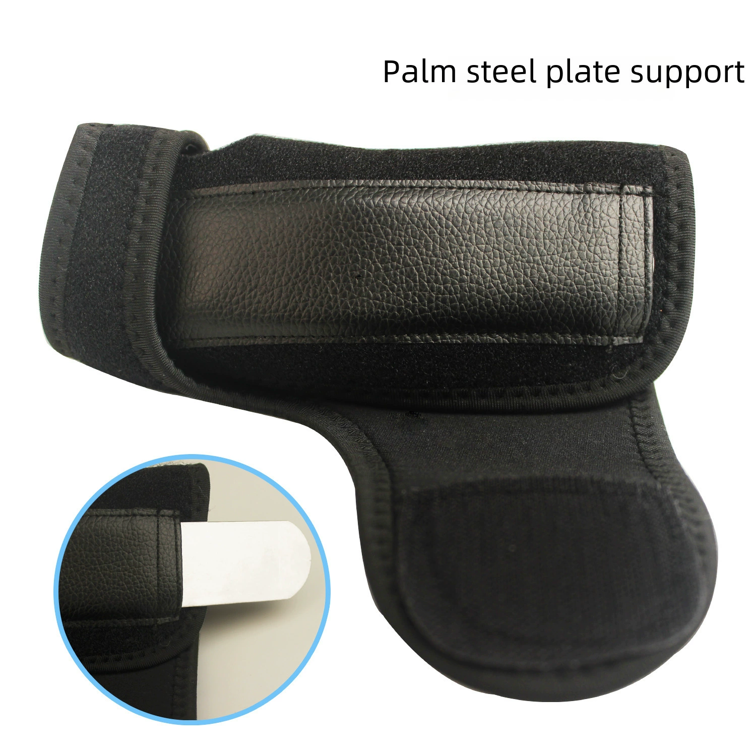 Breathable Sports Steel Plate Wrist Guard - Detachable Protective Equipment for Adults