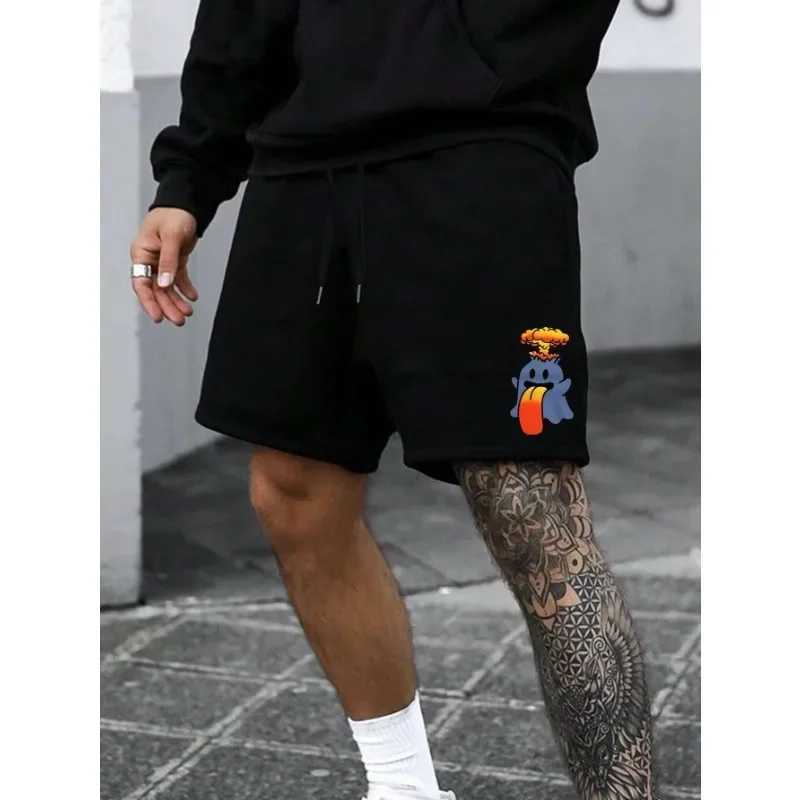 The latest collection of cotton mens shorts for summer 2024 with Drawstring Design beach sports jogging shorts S-4XL outdoor sportsW240713
