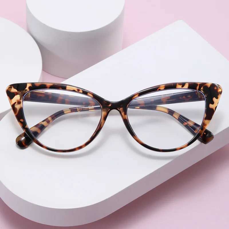 New Cat Eye Anti Blue Light Glasses Women Vintage Eyeglass Woman Glasses Frame Classic Vintage Small Size Eyeglasses 2023X241008